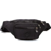 Lederax Çapraz Göğüs ve Bel Çantası Krinkıl Kumaş thumbnail 2