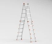 5+5 ANKA ÇOK AMAÇLI ALÜMİNYUM MERDİVEN - 6