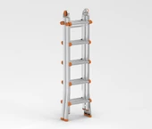 5+5 ANKA ÇOK AMAÇLI ALÜMİNYUM MERDİVEN - 1