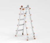 5+5 ANKA ÇOK AMAÇLI ALÜMİNYUM MERDİVEN - 3