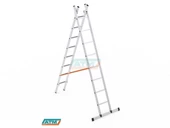 3*2=6+1=7 MT 65X25 İKİ PARÇALI A TİPİ SÜRGÜLÜ MERDİVEN - 2