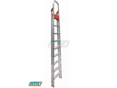 ALMERA 8+1 TEK ÇIKIŞLI ALUMİNYUM MERDİVEN thumbnail 1