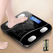 Akıllı Kablosuz Dijital Banyo Ve Vücut Yağ Ağırlık Ölçeği Vücut Kompozisyonu Analizörü Bluetoothlu Tartı - 3