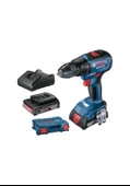Bosch GSR 18V-50 2.0Ah Çift Akülü Delme Vidalama Makinesi - 06019H5000 - 1