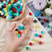 ASKI için BASKISIZ (KOYU YEŞİL)' Benden Boncuğu (100 Adet) thumbnail 3