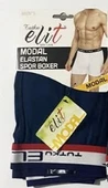 Tutku Elit Erkek Modal Elastan Spor Boxer 6'lı 1252 lacivert - 1
