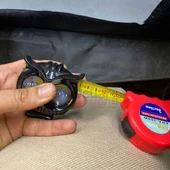 Baykuş Mercekli Çakarlı Sis Farı-Çift Renk ve 4 Farklı Mod-50W Metal Gövde(TEKLİ) - 4