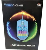 ProZone G88 RGB Gamin Mouse Petek Örgülü 6400 DPI RGB Oyuncu Faresi Mavi - 2