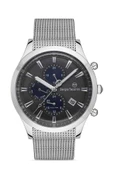 Sergio Tacchini ST.1.10323.1 Hasır Kordon Fonksiyonlar Aktif Dual Time Metalik Erkek Kol Saati - 1