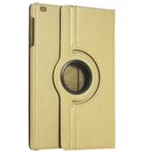 Apple iPad 5 Nesil / 6 Nesil Kılıf Ekran Koruyucu Ve Kalem Set Gold - 2