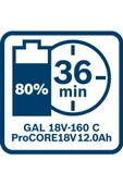 Bosch Procore Akü Başlangıç Seti 2x12 Amper Akü Ve Şarj Aleti - 2