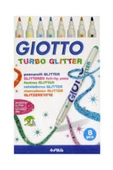 Turbo Glitter - Simli Keçeli Kalem 8 Renk - 1