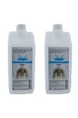 (Şeffaf Renksiz) - 2 Adet Aqua (OKYANUS) Kolonyası - Litrelik - Korumalı Kapak - Yeni Model - 1