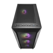 FSP 650W 80+ CMT218 Gaming Mid-Tower PC Kasası - 3