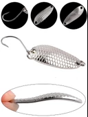 Eagenset Kaşık 5g/3.2c.m Gümüş Yapay Yem, Spin, Rapala, Jig Yem, Zoka Yem, Alabalık, Çinekop, Levrek, Lüfer, Palamut, Zargana, Turna, Zoka Yem - 3
