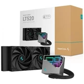 DEEPCOOL 240MM LT520 RGB SIVI SOĞUTMALI AM5-1700P sTRX4 İŞLEMCİ FANI - 1