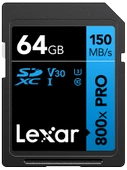 LEXAR 64GB LSD0800P064G-BNNNG SDXC 150MB/S READ C10 V30 U3 - 1