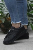 Fort Row Lena Siyah Füme Rahat Hafif Sneaker Kadın Spor Ayakkabı - 3