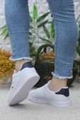 Fort Row Lena Beyaz Rahat Hafif Sneaker Kadın Spor Ayakkabı - 4