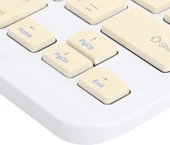 Apple iPad Pro 3. Nesil 11" Uyumlu Kablosuz Bluetooth Şarj Edilebilir Klavye - Sarı - 8