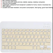 Huawei Matepad 11 (2023) 11" Uyumlu Kablosuz Bluetooth Şarj Edilebilir Klavye - Sarı - 2