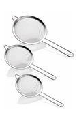 Büyük 3'lü Metal Süzgeç Royaleks-CLKN-1359 - 1