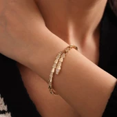 Altın Snake Kelepçe Fizyon - 1