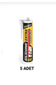 Sgs    Silikon Şeffaf 280gr 5 Adet - 1