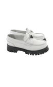 26252103 Loafer Beyaz Tokalı - 1