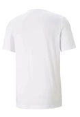 Puma ACTIVE SMALL LOGO TEE Beyaz Erkek T-Shirt  586725-02 - 2