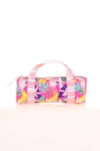 Kaukko Travel Double Strıpe Kalem Çantası (pınk) thumbnail 1