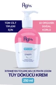 AGISS Tüy Dökücü Krem Losyon 10 Doğal Kürlü E-vitaminli Tüy Azaltıcı Etkili 250 ml Unisex - 1