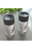 2 Lİ CAM  KÜÇÜK TUZLUK SETİ  ( 135 CC ) - 2