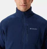 Columbia Fast Trek III Half Zip Fleece Erkek Yarım Fermuarlı Polar Üst Lacivert XM6410-468 thumbnail 2