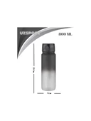 Uzspace Matara Tritan 800 Ml 3053-6 Black White - 4