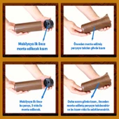 Mobilya Kapsül Ayak Yükseltici Kanepe TV Ünitesi Koltuk Ayağı Baza Ayakları Kübik Ceviz 15 cm thumbnail 4