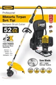 Sgs Motorlu Tırpan Sırt Tipi 52 Cc 1.6 Kw - 2