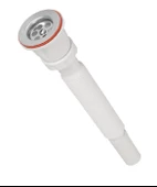 PARÇALI LÜKS PASLANMAZ KÖRÜKLÜ SİFON 32X70 MM. - 1