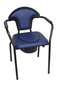 30042 Open Klozetli Sandalye Gri Ve Mavi Renk - 1