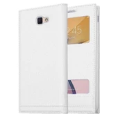 Samsung Galaxy A3 2016 A310 Uyumlu Pencereli Kapaklı Magnum Kılıf thumbnail 7