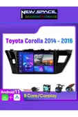 TOYOTA COROLLA ANDROİD 8GB RAM 128GB ROM 8 ÇEKİRDEK CARPLAY MULTİMEDYA thumbnail 1
