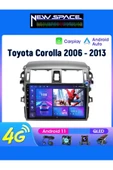 TOYOTA COROLLA ANDROİD 4GB RAM 64GB ROM 8 ÇEKİRDEK CARPLAY MULTİMEDYA thumbnail 1