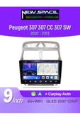 PEUGEOT 307 ANDROİD 2GB RAM 32GB ROM CARPLAY NAVİGASYON MULTİMEDYA - 1