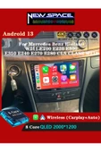 MERCEDES W211 ANDROİD 8GB RAM 128GB ROM 8 ÇEKİRDEK CARPLAY MULTİMEDYA thumbnail 3
