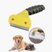 Petinka Kedi Köpek Tüy Toplama 4,5cm Tarağı  Kaşıma Aparatı - 8