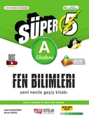 Nitelik Yayınları Süper 5.Sınıf Fen Bilimleri A Akademi Yeni Nesile Geçiş Kitabı - 1