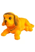 KAFA SALLAYAN KÖPEK ARABA SÜSÜ TURUNCU RENK 14 CM - 1