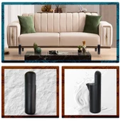 Mobilya Yükseltici Sehpa Kanepe TV Ünitesi Koltuk Ayağı Baza Ayakları Mat Siyah 15 cm thumbnail 5