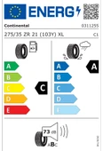 Continental SportContact 5P 275/35R21 103Y XL N1 Yaz Lastiği - 2023 - 2