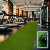 Selva 20 mm Yeşil Suni Çim Halı 200x850 cm – Doğal Görünümlü Bahçe, Balkon ve Teras Halısı thumbnail 3